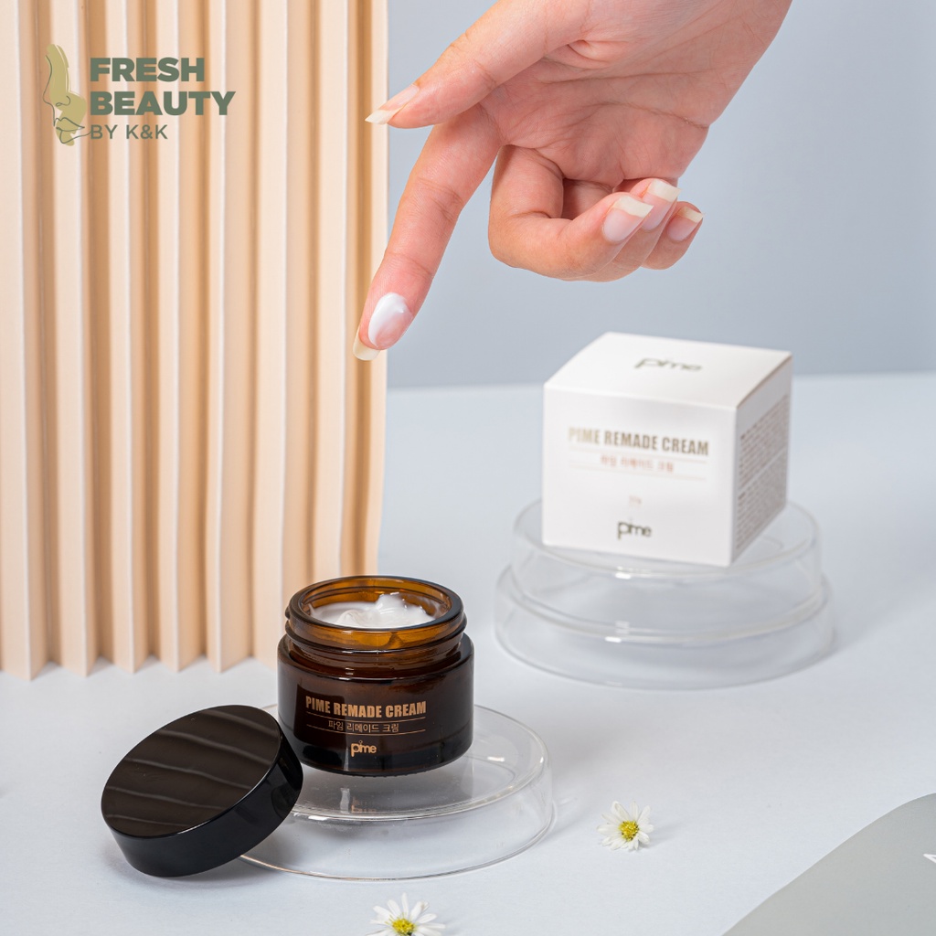 Kem dưỡng ngày mờ thâm nám, dưỡng trắng hồng chuẩn Hàn, mờ sạm nám, ngăn lão hóa, trẻ hóa da Pime Remade Cream 50g