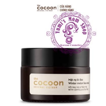 Mặt nạ bí đao Cocoon giảm dầu mụn Winter Melon Face Mask 30ml