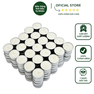 Nến tealight không mùi, không khói 4h hộp 100 viên cháy đến 4h