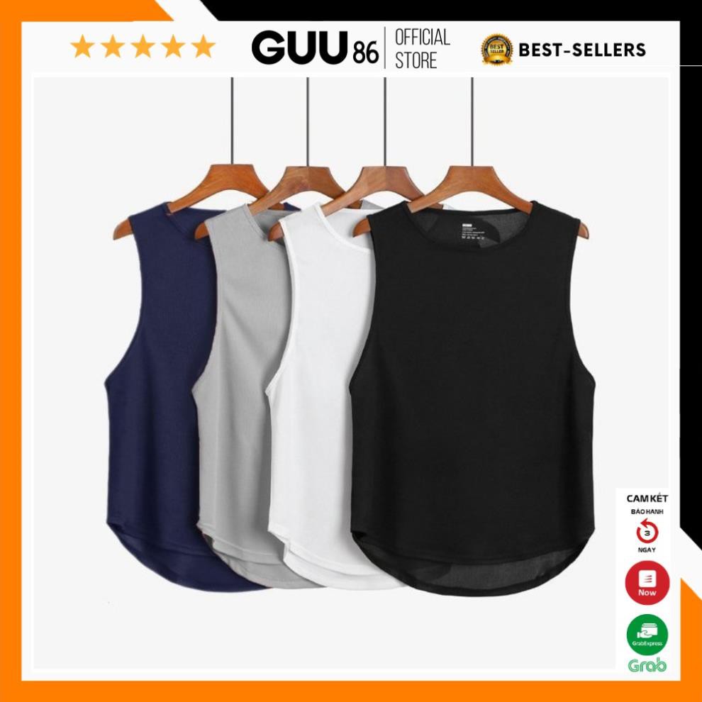 Áo sát nách nam ba lỗ thể thao Tanktop nam GUU SHOP  ྇