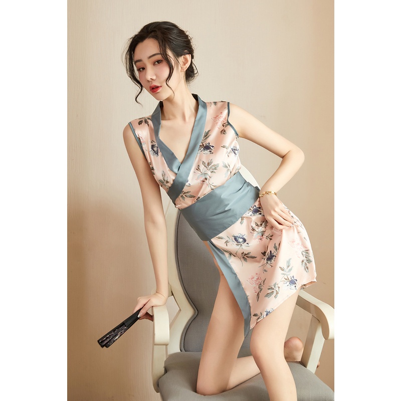 Áo choàng Ngủ xẻ tà kimono sexy 888 🧅🧅