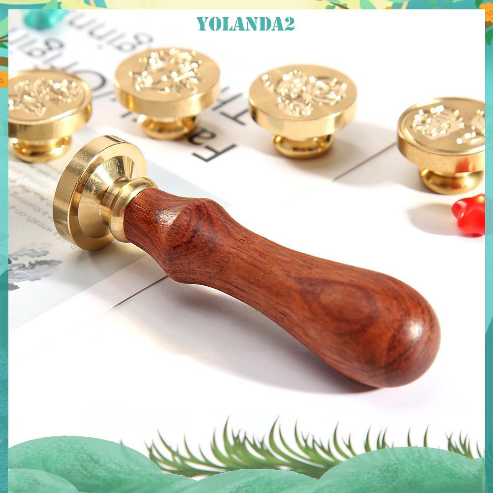 Con Dấu Sáp Hoa Hồng Phong Cách Retro Độc Đáo