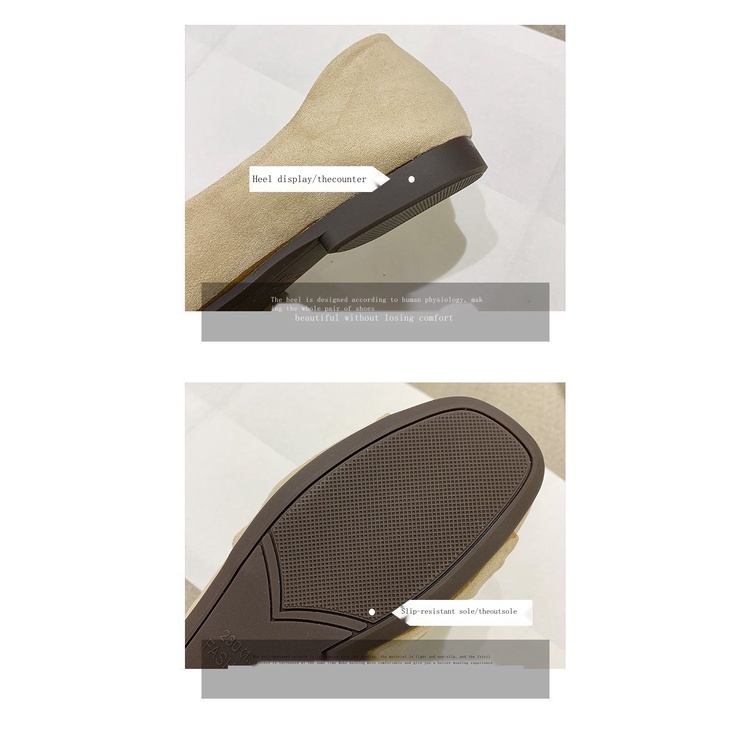 Doudou Giày Lười Đế Bệt Phong Cách Hàn Quốc Thời Trang Mùa Xuân Dành Cho Nữ S 2022