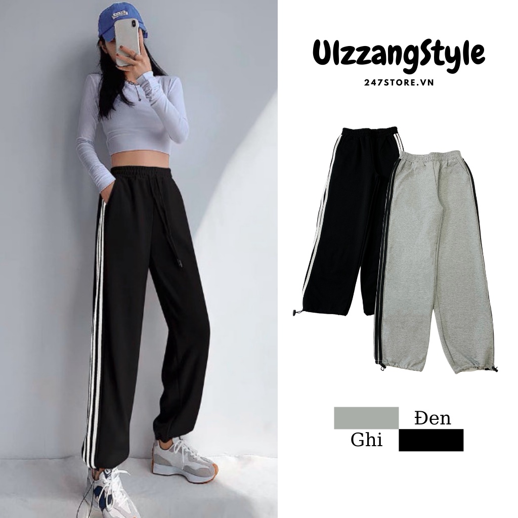 (ẢNH THẬT+VIDEO) QUẦN JOGGER RÚT DÂY UNISEX