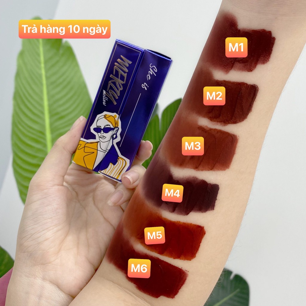 (NEW 2020)Son Kem Lì, Siêu Mịn Merzy Bite The Beat Mellow Tint 4g | BigBuy360 - bigbuy360.vn