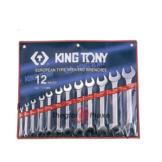 Bộ cờ lê 2 đầu miệng kingtony 6-32mm 1112mr - 12 chi tiết