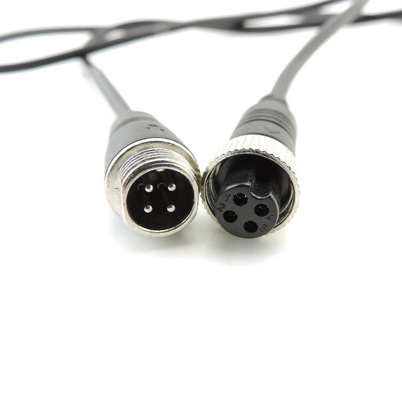 Dây Cáp Video Mở Rộng 4 Pin Male Sang Female Cho Ccd Camera Lùi Xe Trailer vnk3