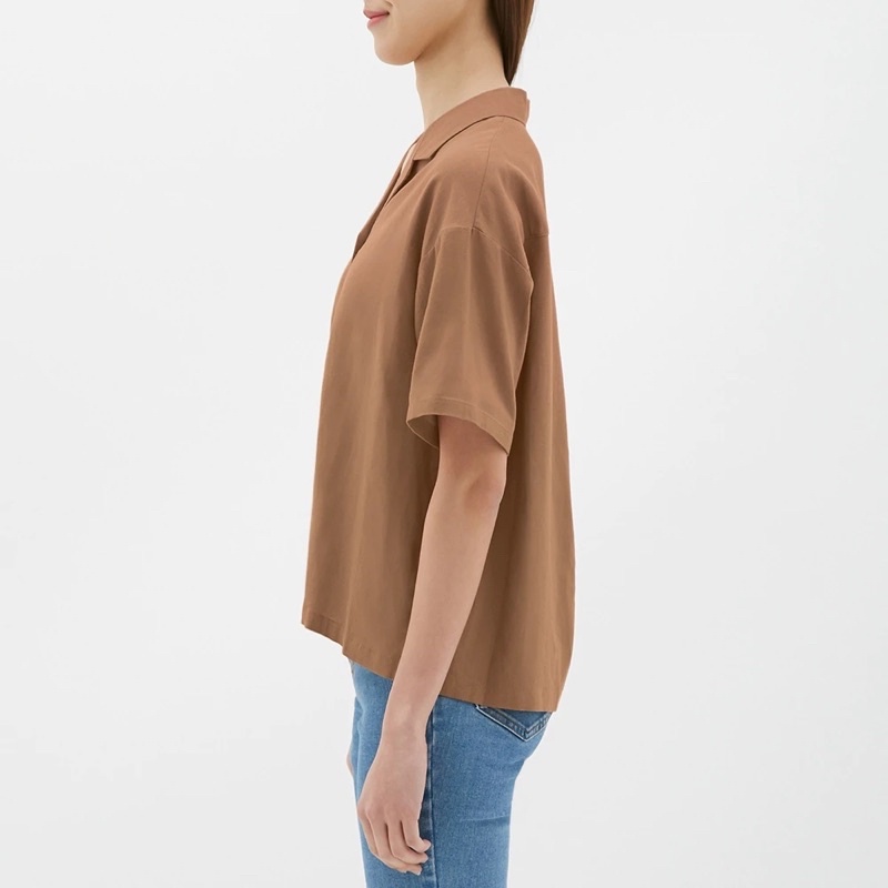 Áo linen Gu Uniqlo - dư xịn