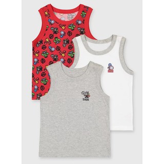 Set 3 áo ba lỗ tu bé trai