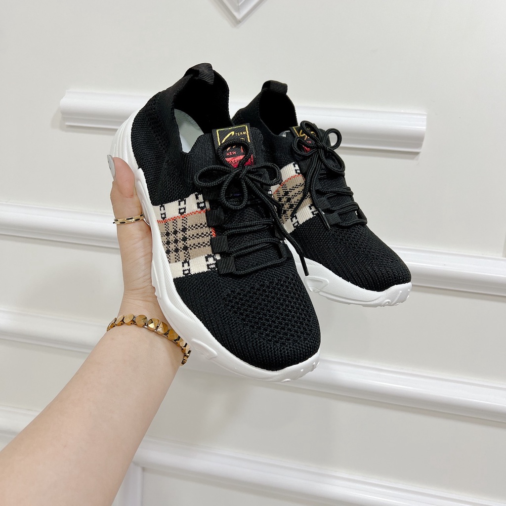 Bata Quảng Châu cao cấp chất len dệt co giãn cực mềm đi cực êm - Chị Chảnh Store