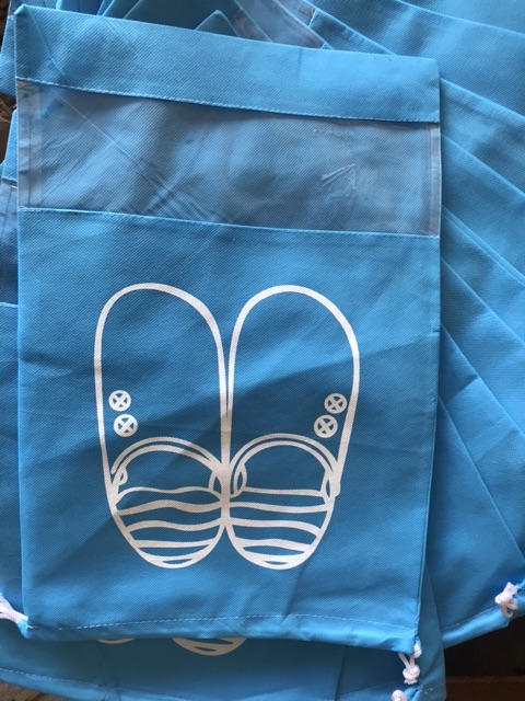 Túi vải đựng giày dép thể thao size đại