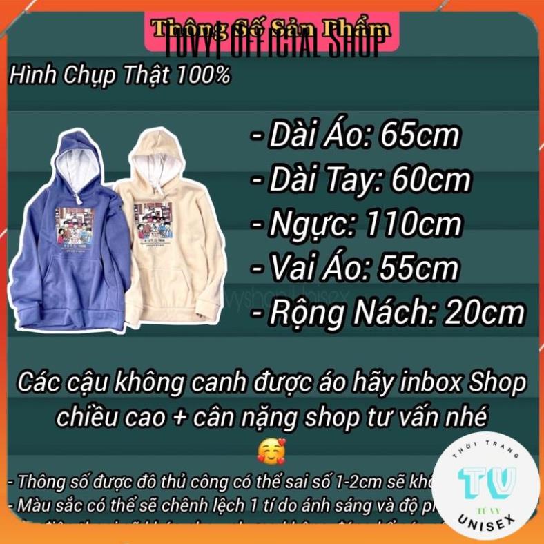 Áo hoodie nam nữ  TUVYSHOP áo nỉ bông ngoại  hàng quảng châu dày dặn HD GIA ĐÌNH 1998