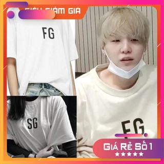 [HOT] Áo thun tay lỡ BTS SUGA FG/SG chất cotton