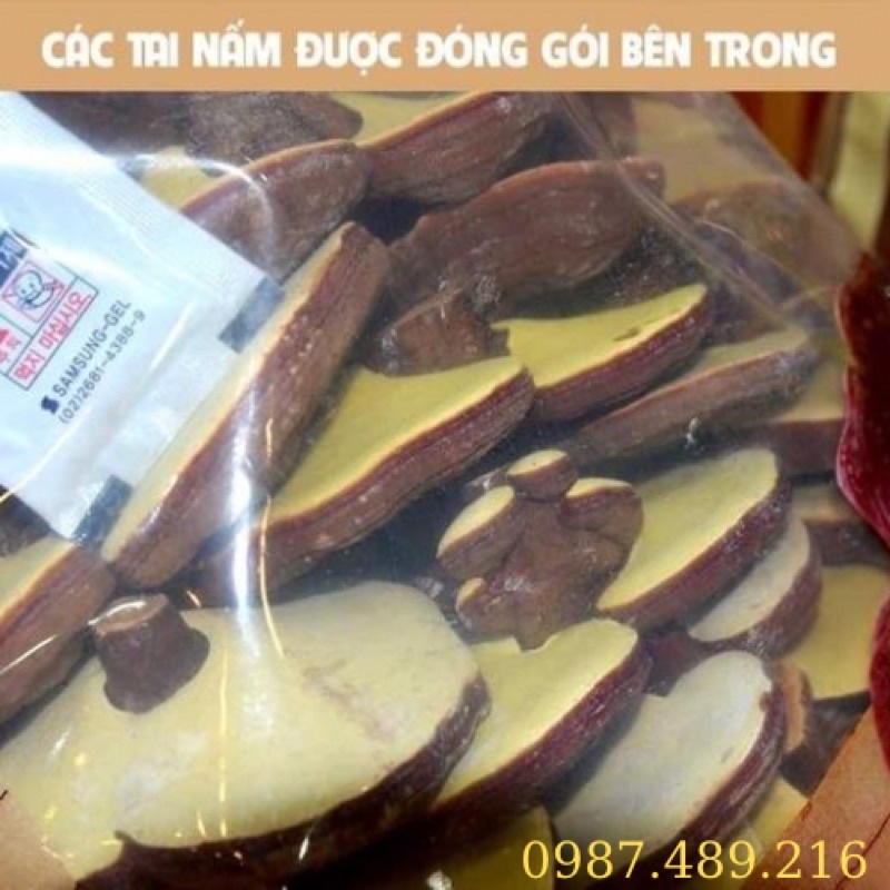 Nấm linh chi Bao tử hàn quốc chính hãng - Nấm bao tử túi 1kg