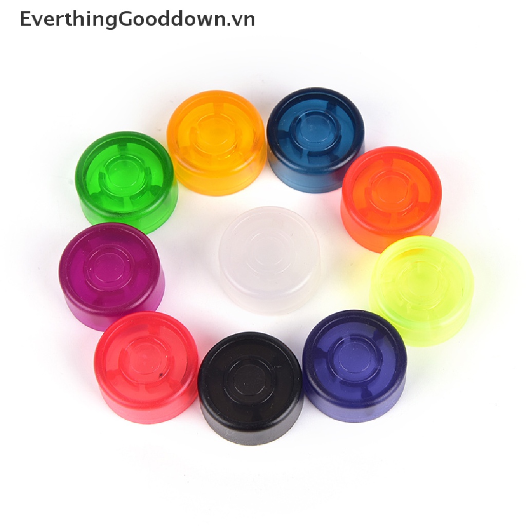 Everthinggooddown Set 10 Thanh Nhựa Đỡ Bàn Đạp Tạo Hiệu Ứng Đàn Guitar Màu Sắc Ngẫu Nhiên