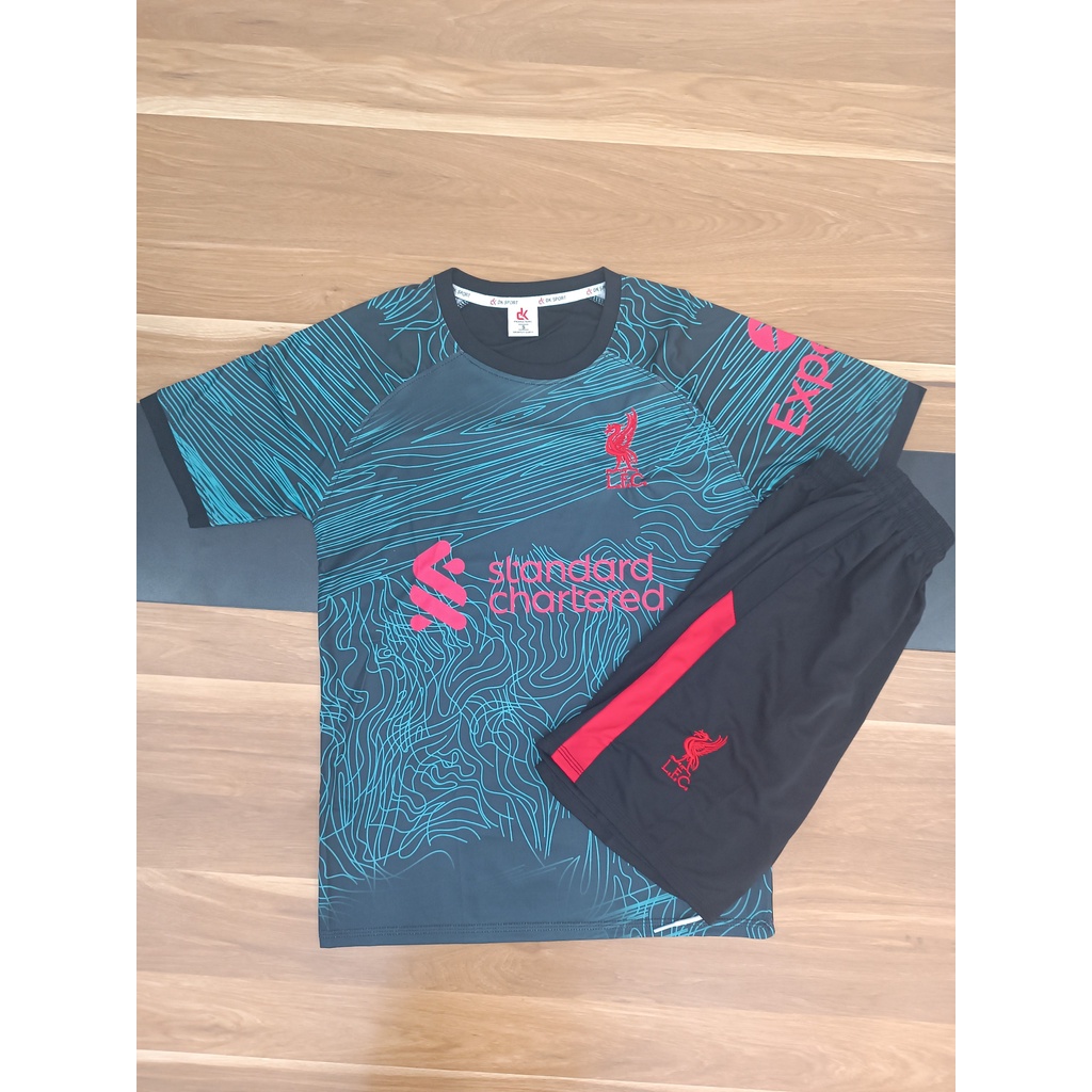 Áo Bóng Đá Liverpool Sắc Màu Bộ Quần Áo Đá Banh Clb Liver Sân Nhà Sân Khách Mẫu Mới Mùa Giải 2022-2023 Thun Cao Cấp