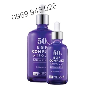 Tinh chất chống lão hoá Histolab 50% EGF Complex Ampoule Derma Science