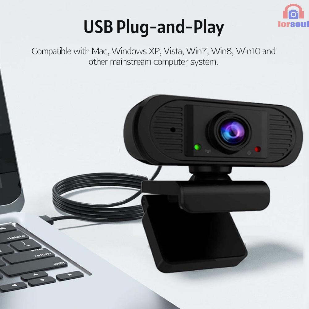 Webcam 1080p Hd Tích Hợp Micro Hỗ Trợ Phát Trực Tuyến Cho Máy Tính | BigBuy360 - bigbuy360.vn