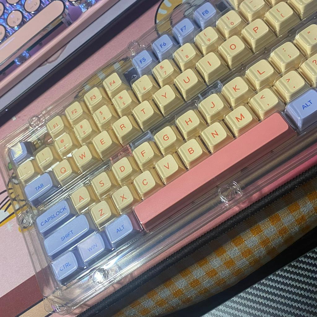 Bộ Keycap Màu Kẹo Ngọt rgb Full 132 key hàng cao cấp