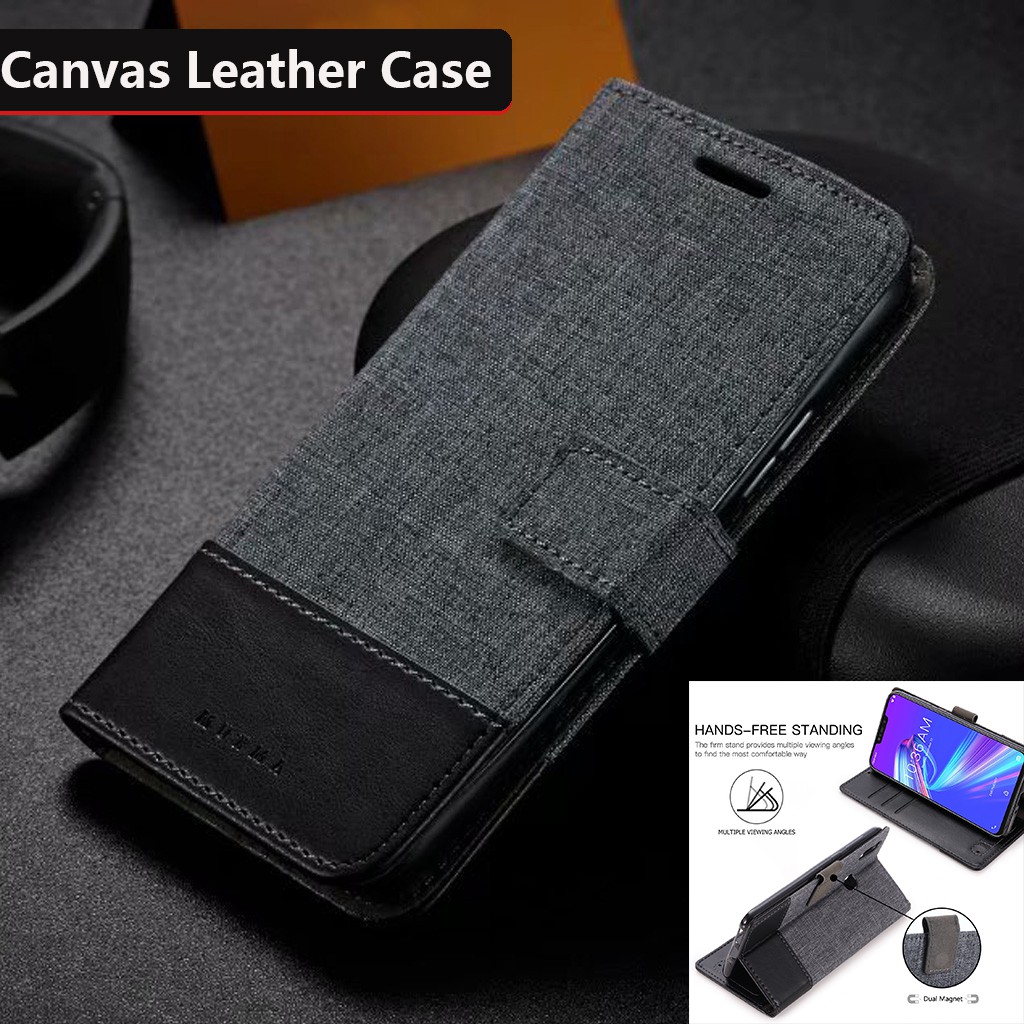 Bao da điện thoại làm bằng da PU có ngăn để thẻ cho IPhone 5 5s 6 6S 7 8 PLUS X XS Max