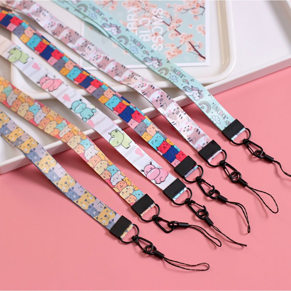 DÂY STRAP/ DÂY ĐEO THẺ HỌA TIẾT MẪU 01