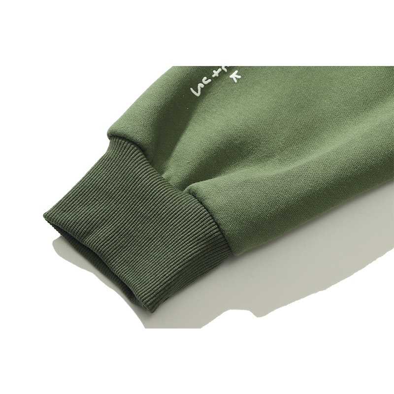 Áo Hoodie Tay Dài Dáng Rộng Thời Trang Cao Cấp Cho Các Cặp Đôi