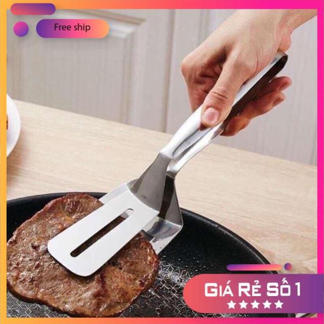 [FREESHIP] SET 2 KẸP GẮP THỨC ĂN INOX