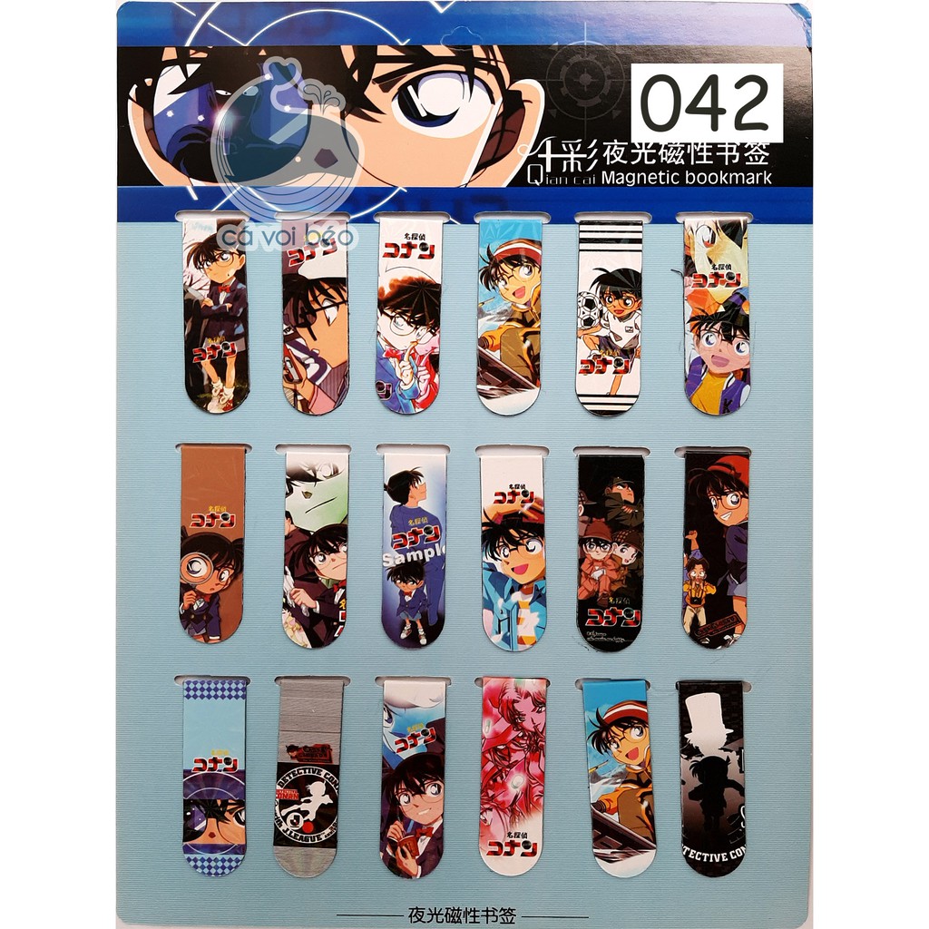 [SALE GIÁ XƯỞNG] [Bộ 6 -18 chiếc] Bookmark nam châm kẹp sách dấu trang manga anime Doraemon, Kitty, Cute girl Đô rê mon