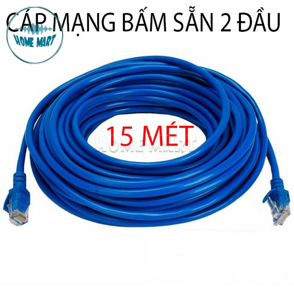 [Kho Phụ Kiện] Dây mạng Cat 6E bấm sẵn hai đầu cos