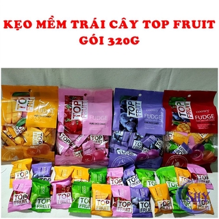 Kẹo mềm trái cây top fruit gói 320g