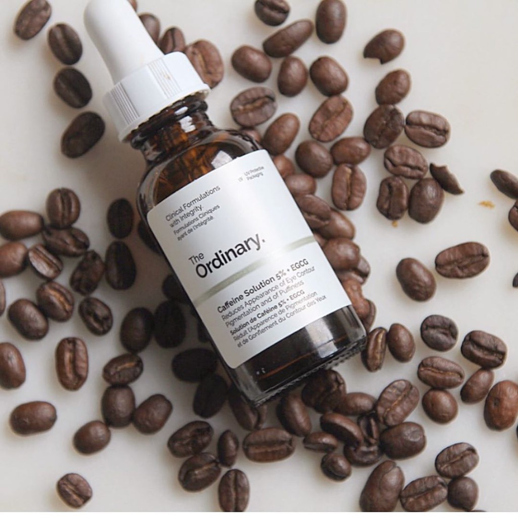 Serum Dưỡng Mắt, giảm thâm, giảm bọng mắt - The Ordinary Caffeine Solution 5% + EGCG 30ml