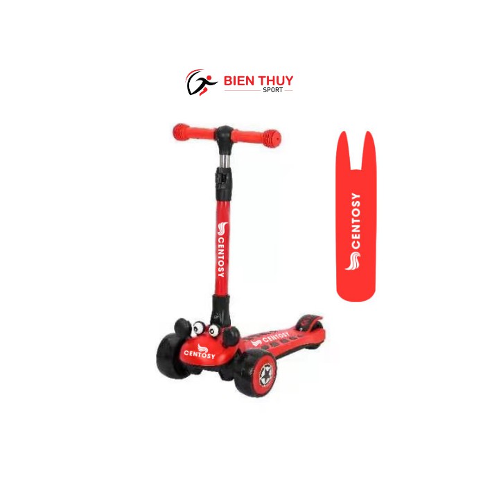 Xe Trượt Scooter XT-306 Có Đèn Cho Bé [ Chính Hãng ] Tặng Bộ Bảo Vệ Chân Tay