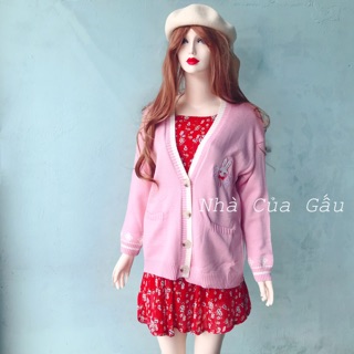 Khoác Cardigan len mịn đẹp Hàn Quốc ( Ảnh thật)