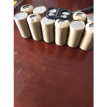 Pin NiCd NiMh SC dòng xả 10-15C dành cho pin máy khoan, 1200mAh-2000mAh 1.2V tháo máy