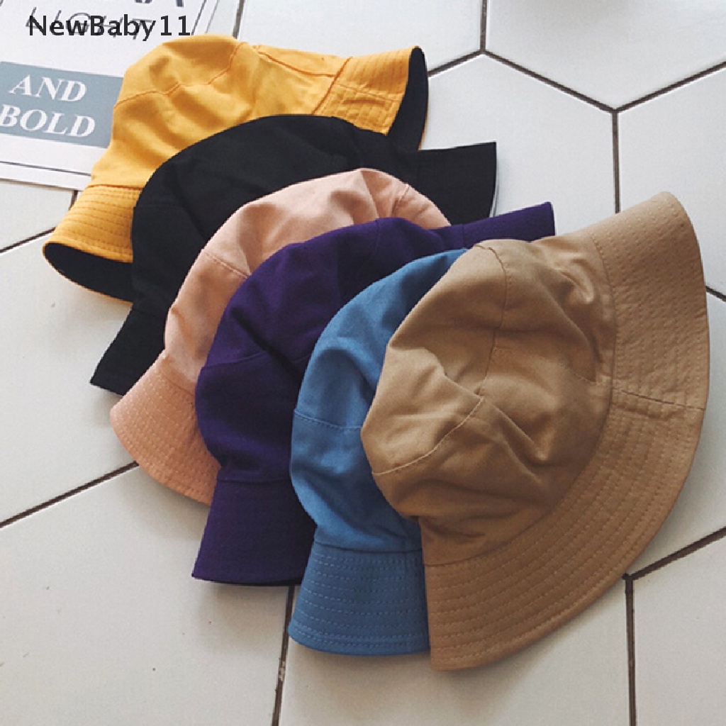 Mũ Bucket Chất Cotton Phong Cách Ngư Dân Đi Biển Cho Bé
