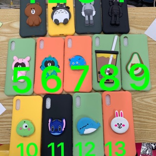 Ốp lưng Xiaomi Redmi 9A dẻo màu hình thú nổi kute