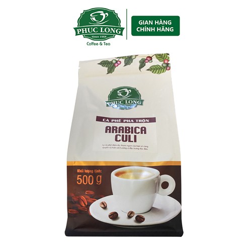 Cà Phê Arabica - Culi - Phúc Long - Gói 500g