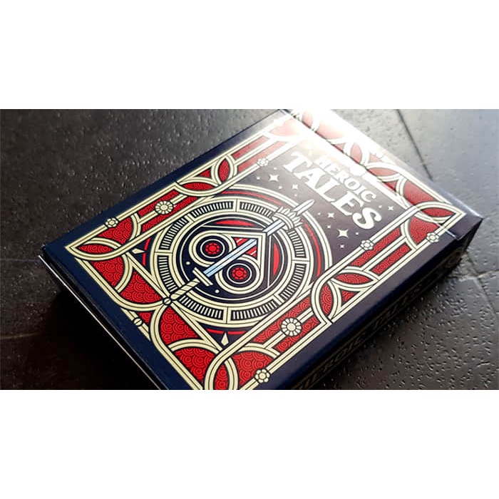 Bài Mỹ ảo thuật bicycle USA cao cấp : Heroic Tales Playing Cards by Giovanni Meroni