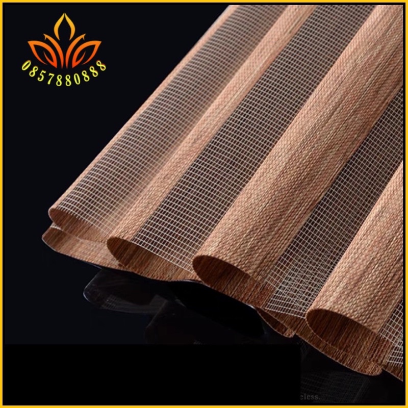[ Rèm Cầu vồng Hàn Quốc KB-2 ] Rèm cầu vồng màu nâu cản sáng, rèm cuốn cửa sổ nhận làm theo kích thước lấy ngay
