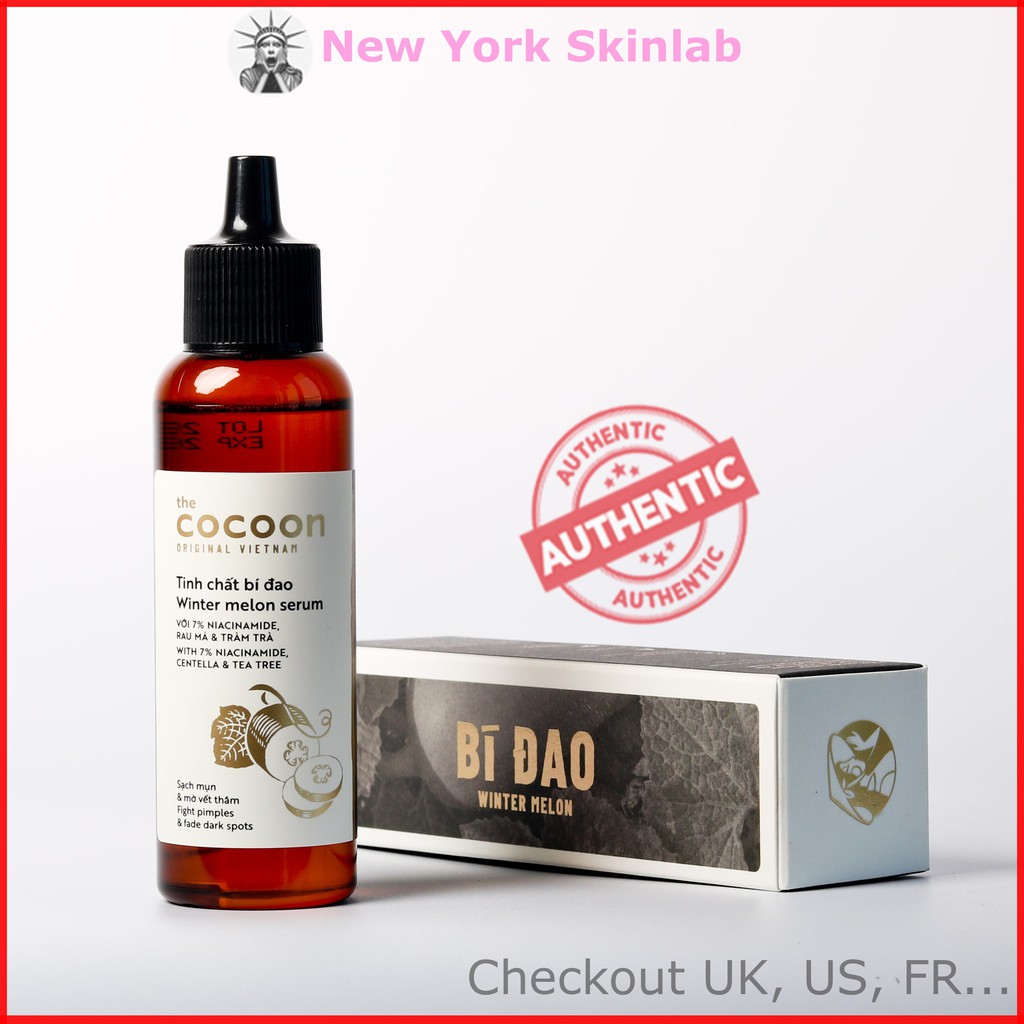 Serum B3 - Cocoon tinh chất bí đao, chứa 7% niacinamide (70ml) | BigBuy360 - bigbuy360.vn