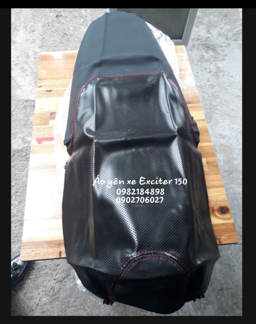 Áo yên xe Exciter 150 tặng kèm bọc chân chống xe