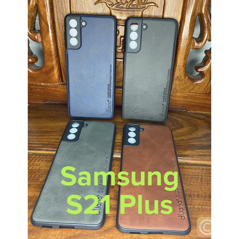 Ốp Samsung S21 Plus dẻo kiểu da thời trang l
