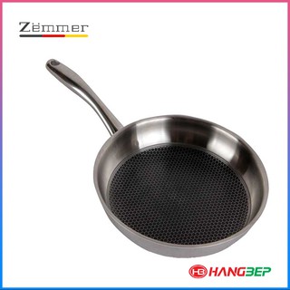 Chảo inox cao cấp đáy liền đa lớp Zemmer (26cm) - Đức