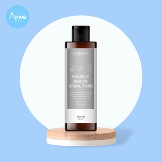 Toner Tẩy tế bào chết BHA 2% nền nước AQUALIC BHA 2% HERBAL TONER 200ml [Aimee1992]