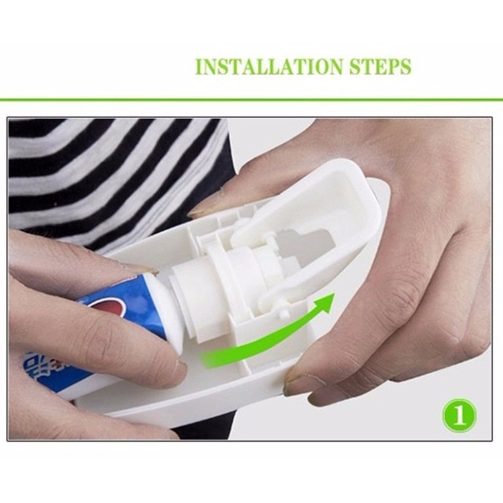 Dụng cụ giữ bàn chải và kem đánh răng treo tường | BigBuy360 - bigbuy360.vn