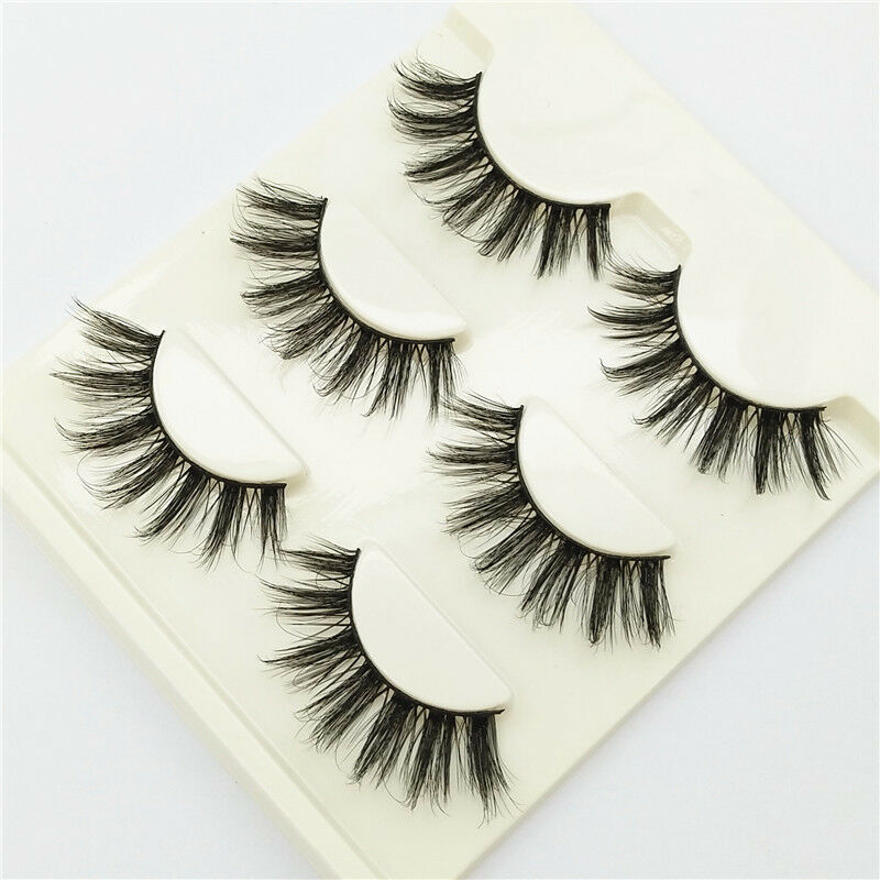 [Hàng mới về] Lông mi giả 3D phong cách Âu Mỹ cá tính thời trang
