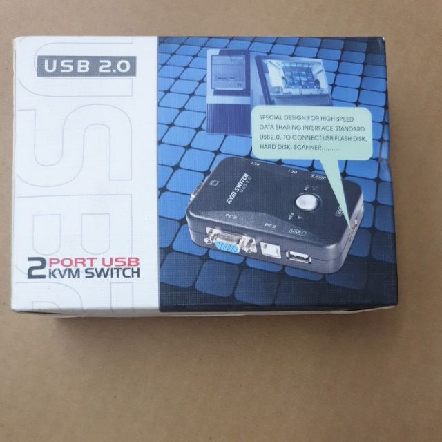Bộ KVM switch 2 cổng