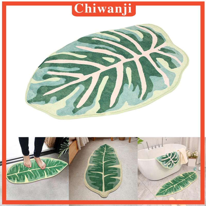 Thảm Lót Sàn Nhà Tắm / Ban Công Hình Chiếc Lá Khô Nhanh Chống Nhăn