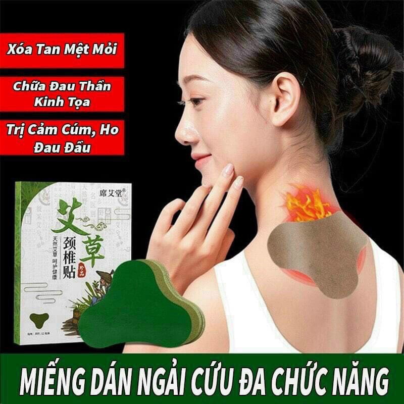 MIẾNG DÁN NGẢI CỨU - giải pháp cho người đau cổ vai gáy