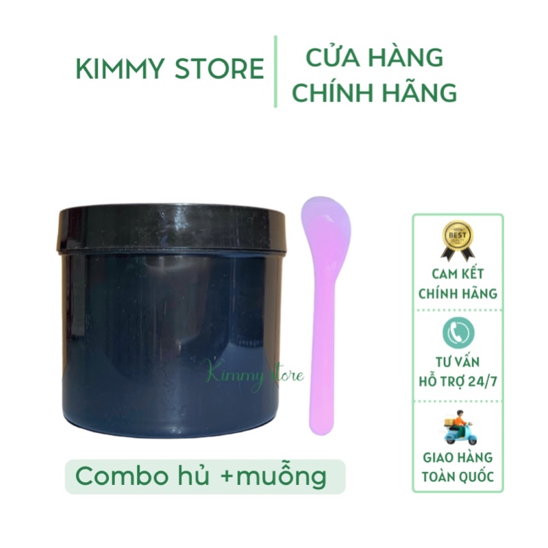 Combo hủ đựng kem+ muỗng múc kem đủ màu